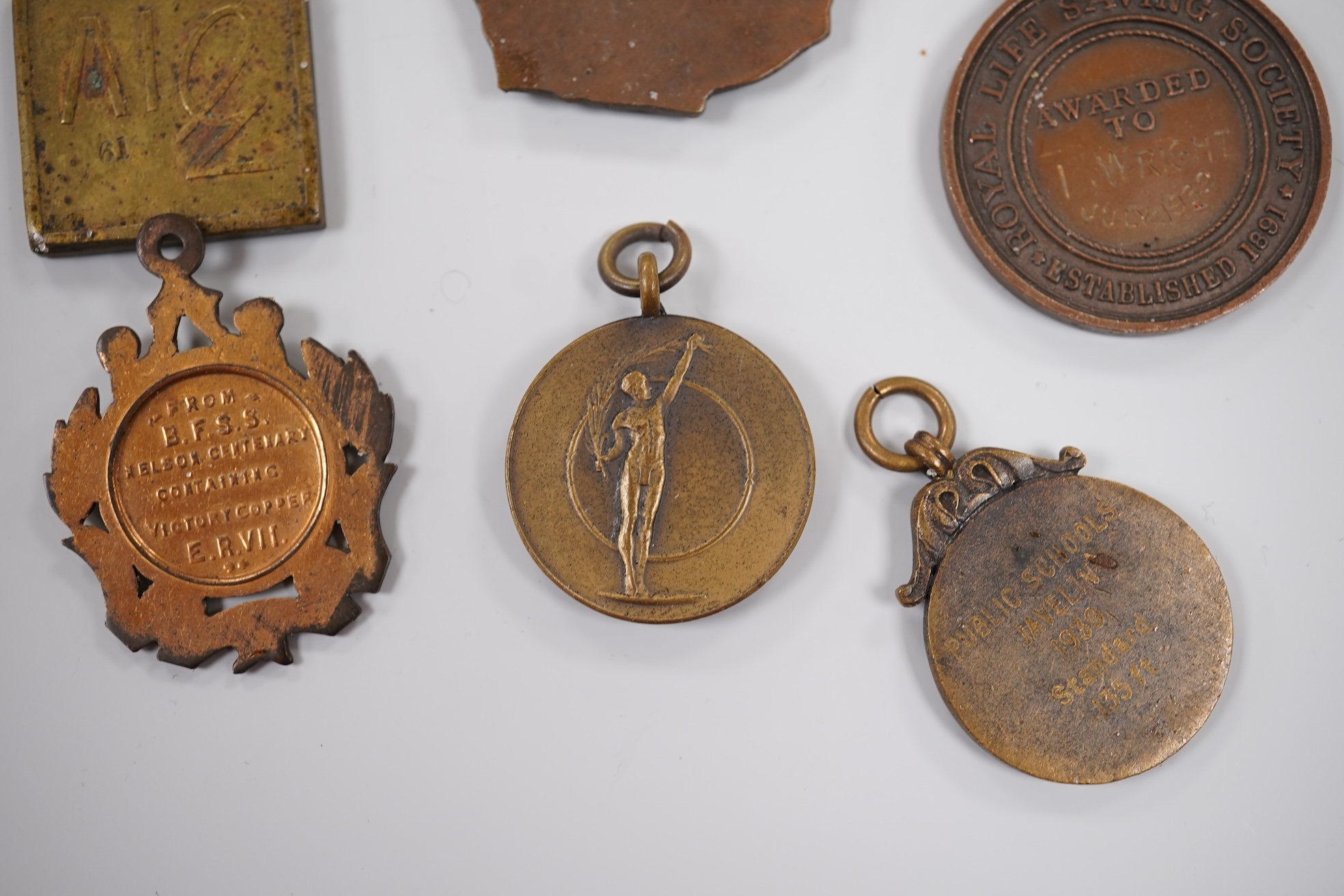Objects of vertu and miscellaneous items to include mosaic cross, enamel jewels and brooches